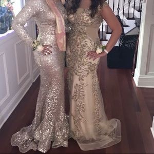 Beautiful gold dress only worn once!